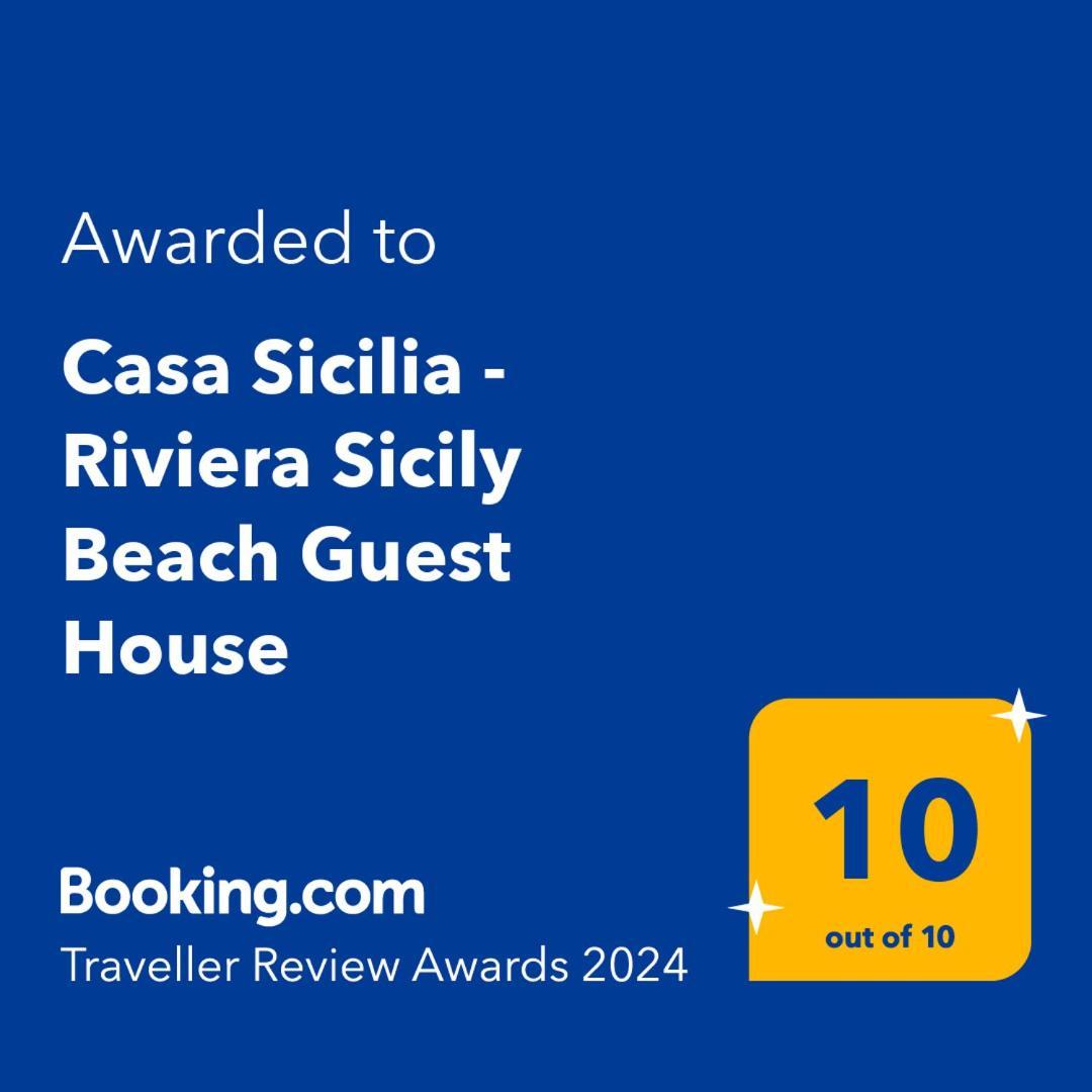Casa Sicilia - Riviera Sicily Beach Guest House 돈나루카타 외부 사진